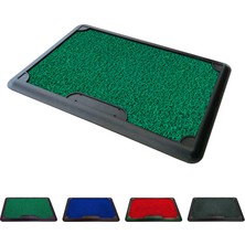 Olunca Dezenfektan Havuzlu Kıvırcık Kapı Önü Hijyen Paspas  45 x 70 cm  Yeşil  Green