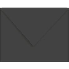Doğan Zarf Davetiye Zarfı 120 gr 50'li 13 x 18 cm Siyah