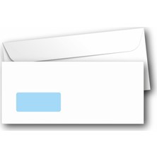 Doğan Zarf Diplomat Zarf 1. Hamur Pencereli 110 gr 100'lü