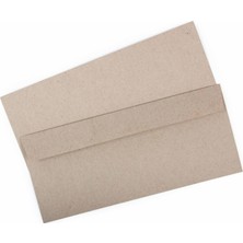 Doğan Zarf Diplomat Zarf Kraft Düz 90 gr 100'lü