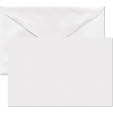 Doğan Zarf Mektup Zarfı Tutkallı 110 gr 11,4 x 16,2 cm 100'lü