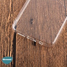 Microsonic Oppo A91 Kılıf Transparent Soft Beyaz