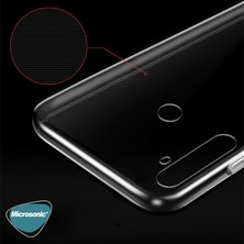 Microsonic Realme 5 Pro Kılıf Transparent Soft Beyaz