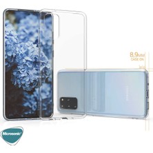 Microsonic Samsung Galaxy S20 Plus Kılıf Transparent Soft Beyaz