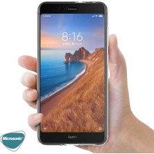 Microsonic Xiaomi Redmi 7A Kılıf 6 Tarafı Tam Full Koruma 360 Clear Soft Şeffaf