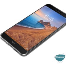 Microsonic Xiaomi Redmi 7A Kılıf 6 Tarafı Tam Full Koruma 360 Clear Soft Şeffaf