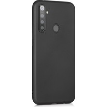 Microsonic Matte Silicone Realme 5 Pro Kılıf Siyah