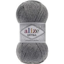 Alize Extra 21 Gri Melanj