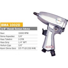 Bemato Bma 1002D  3/8” 10 mm Havalı Somun Sıkma