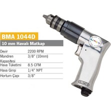 Bemato Bma 1044D  3/8” Havalı Matkap 10 mm