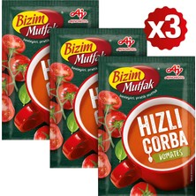 Bizim Mutfak Hızlı Çorba Domates 22 gr 3'lü Paket