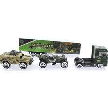 Mega Oyuncak Die Cast Panzerli Askeri Araçlar 3'lü