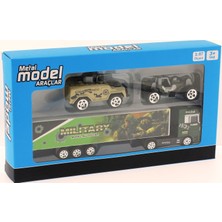 Mega Oyuncak Die Cast Panzerli Askeri Araçlar 3'lü