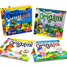 4'lü Origami Set! - Oku Katla Oyna Kağıt Sanatı