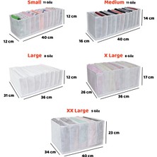 Rek Home Dolap ve Çekmece Içi Düzenleyici Organizer 8 Gözlü Large