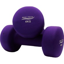 Max Tech 4 kg Çift Neopren Dambıl