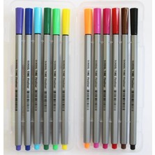 Globox 3078 School Time Fineliner Renkli Kalem 12'li