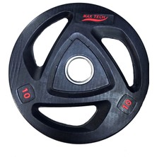 Max Tech 10 kg Profesyonel Siyah Ağırlık Plakası