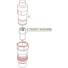 Bosch Citroen Fiat Peugeot Enjektör Memesi DN0SD299A - 0434250171