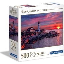 Clementoni - 500 Parça High Quality Yetişkin Puzzle - Portland Head Light
