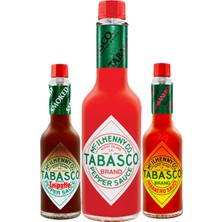 Tabasco Acı Sos Paketi (Habanero Acı Biber Sosu, Acı Biber Sosu, Chipotle Acı Biber Sosu)