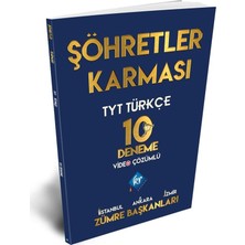 Kr Akademi Yayınları Şöhretler Karması TYT Türkçe 10 Deneme