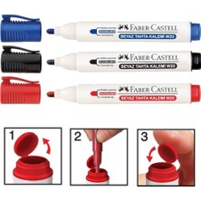 Faber-Castell Beyaz Tahta Kalemi Doldurulabilir Kırmızı