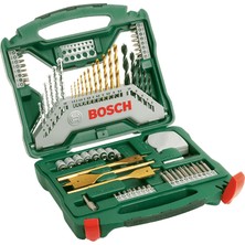 Bosch 70 Parça X-Line Titanyum Delme Vidalama Seti