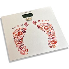 Crown CRW-7002 Desenli Dijital Cam Baskül