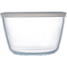 Pyrex 154P001/7044 Yuvarlak Kapaklı Saklama Kabı 1,1 lt