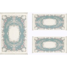 Alanur Almira Yatak Odası Halısı 3'lü Set 80 x 150 cm + 2 Adet 60 x 100 cm AL310C077