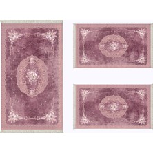 Alanur Almira Yatak Odası Halısı 3'lü Set 80 x 150 cm + 2 Adet 60 x 100 cm AL310V176LL