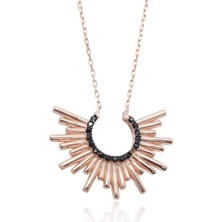 By Barun Mutluluk Güneşi Kolye  Rose