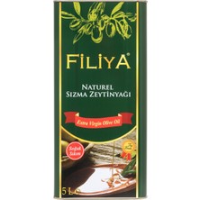 Filiya Taş Baskı Soğuk Sıkım Sızma Ayvalık Zeytinyağı 5 Lt