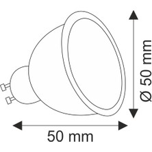 Helios Opto 7W LED Ampül Beyaz