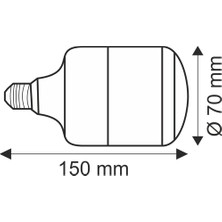 Helios Opto 30W LED Ampül Günışığı