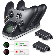 Mimd Xbox One S/X Gamepad Batarya Xbox One Göstergeli Şarj Stand