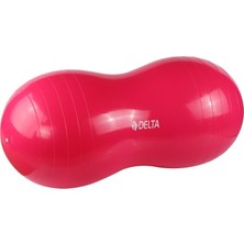 Delta Fıstık Şeklinde 90 cm x 45 cm Fuşya Pilates Topu