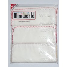 Miniworld Bebek Ağız Mendili 6'lı