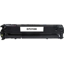 Yüzde Yüz Toner HP CF210X-HP M251-HP M276 Muadil Toner 131A 2200 Sayfa Siyah