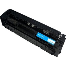 Yüzde Yüz Toner HP CF401X-HP M252-HP M277 Muadil Toner 201X 2400 Sayfa Mavi