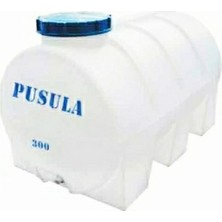 Pusula Polietilen Yatay Su Deposu 300 lt