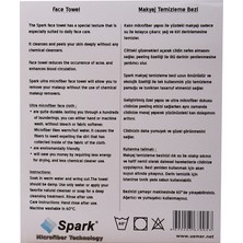 Spark Mikrofiber Makyaj Temizleme Bezi 3'lü