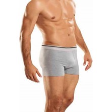 Berrak Iç Giyim 1097 Pamuklu Likralı Boxer Külot Don 3'lü Paket