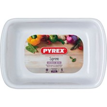 Pyrex SU26RR1/7046 26 cm Fırın Kabı Beyaz