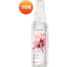 Avon Beautiful Magnolia Kadın Vücut Spreyi Onlu Set