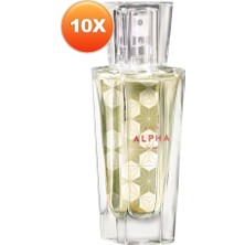 Avon Alpha Kadın Parfüm Edp 30 Ml. Onlu Set