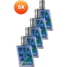 Avon Stamina Erkek Parfüm Edt 75 Ml. Beşli Set