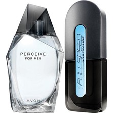Avon Perceive ve Full Speed Erkek Parfüm Paketi