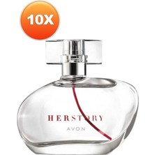 Avon Herstory Kadın Parfüm Edp 50 Ml. Onlu Set